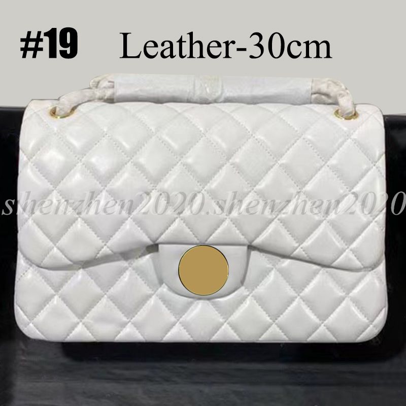 #19 Sheepskin Leather-Gold Logo 30cm