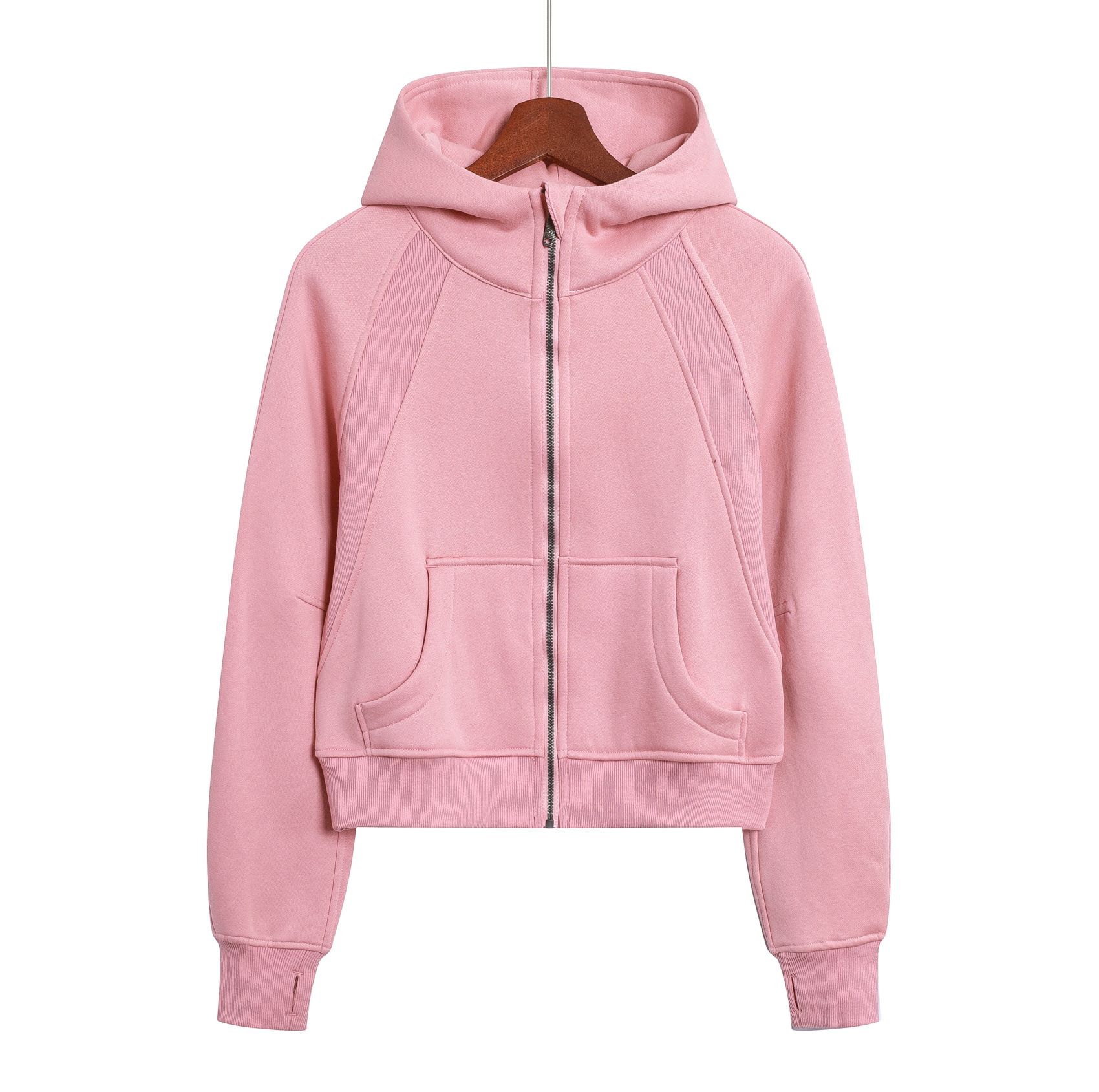 Pink【Full-Zip Hoodie】