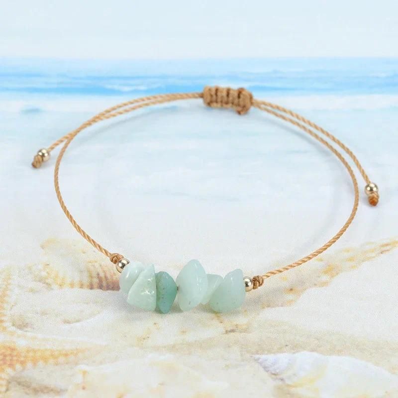 8-28cm justerbar 10 Amazonite