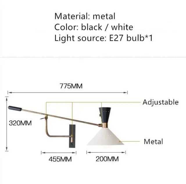 Lâmpada de parede-quente (2700-3500k)