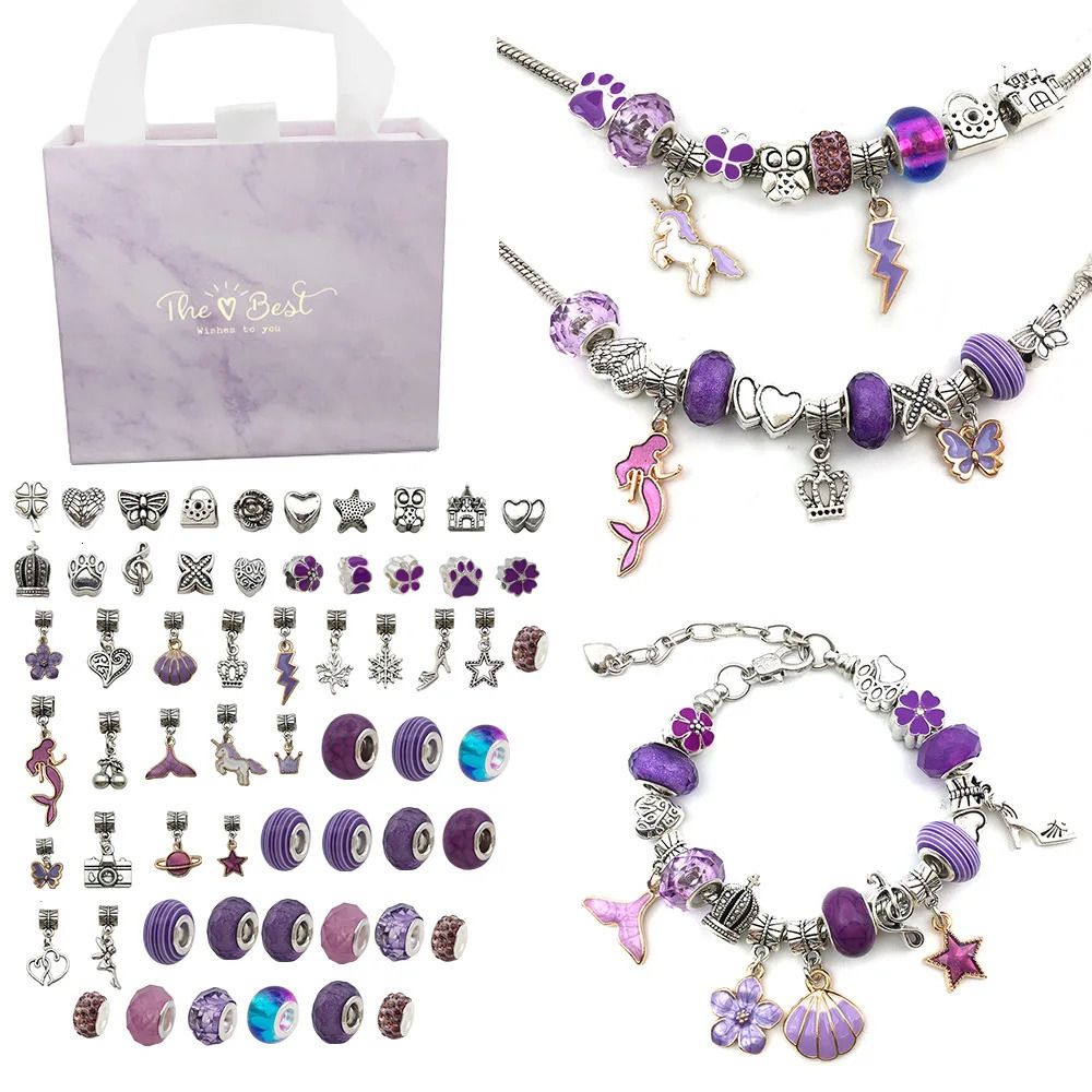 Purple Bracelet Set