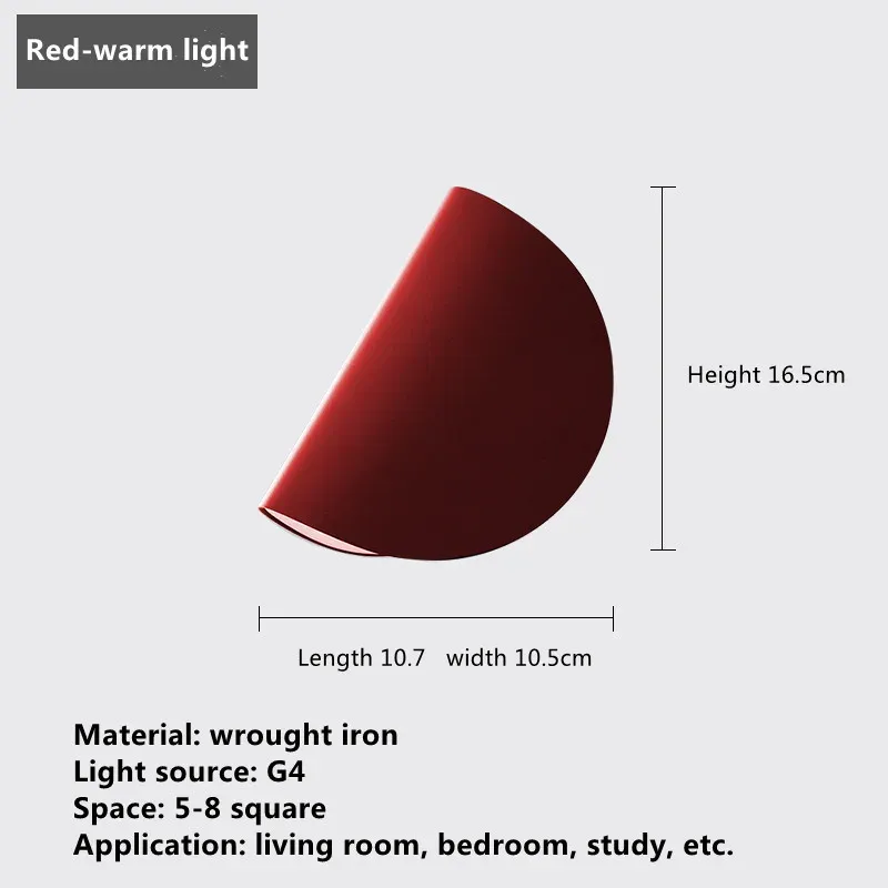 Red-warm light