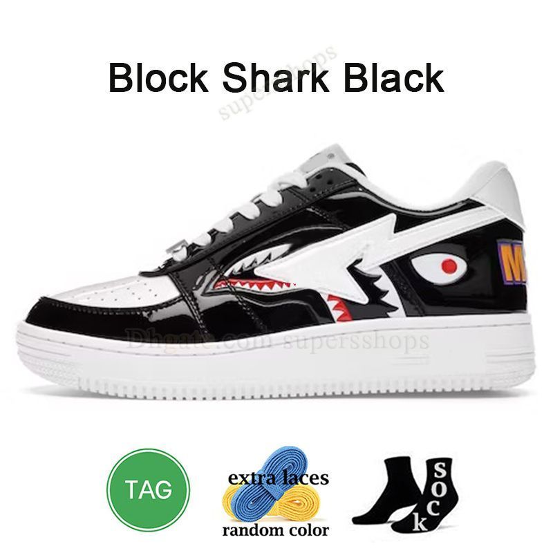 A01 Block Shark Black 36-47