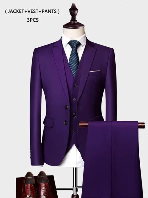 Purple 3pcs