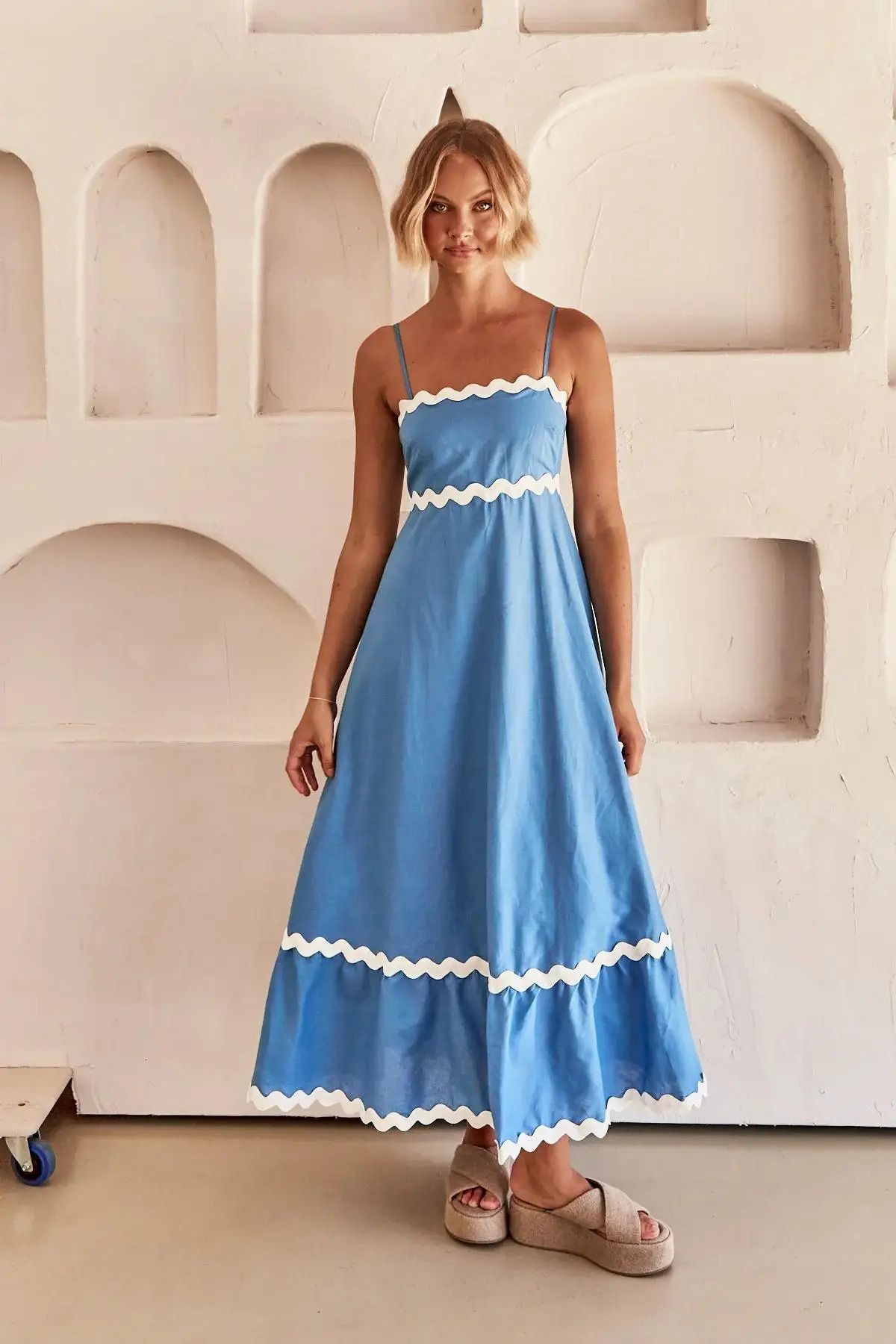 Lake Blue Dress