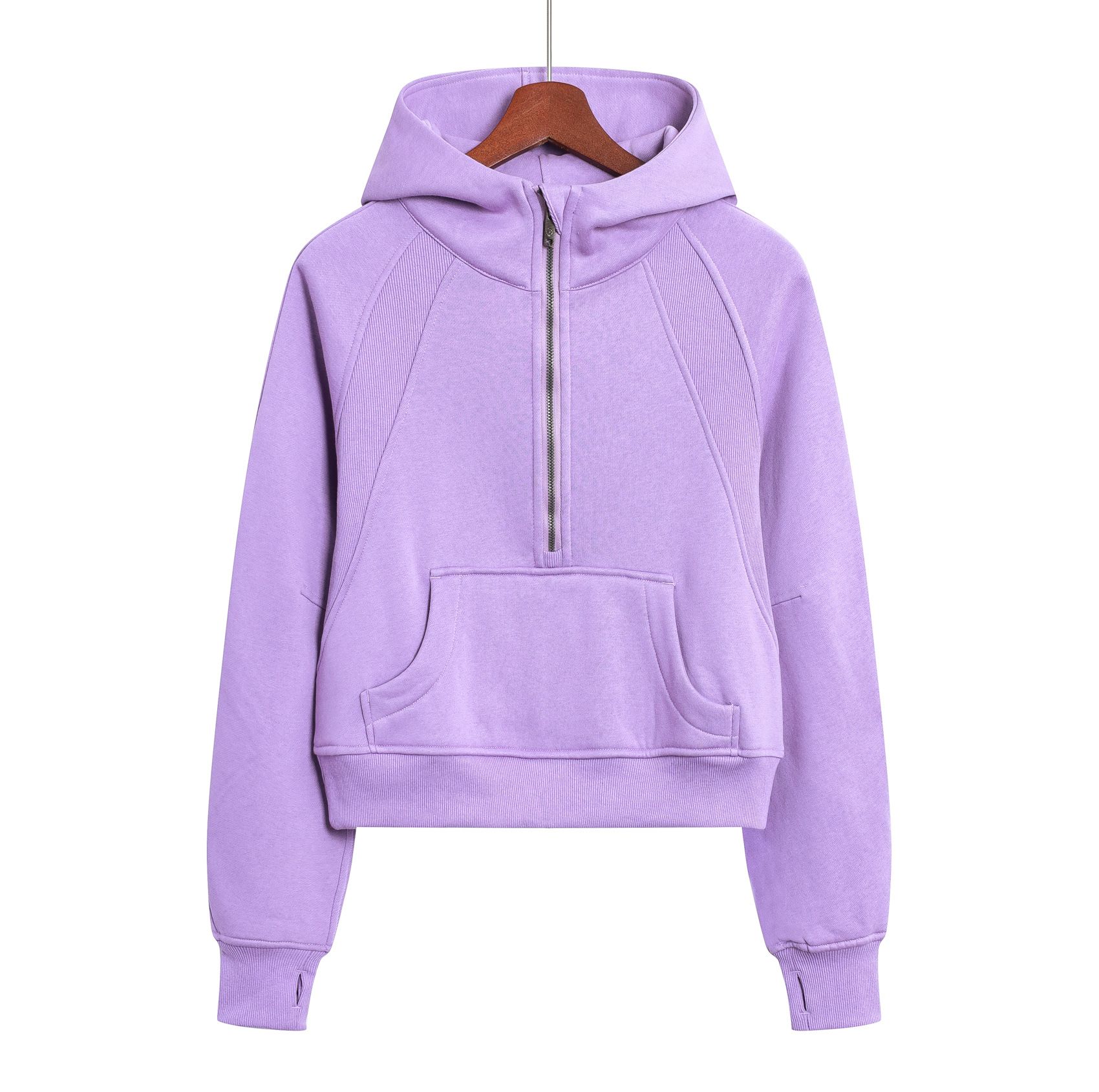 Lila 【Halv-zip hoodie】