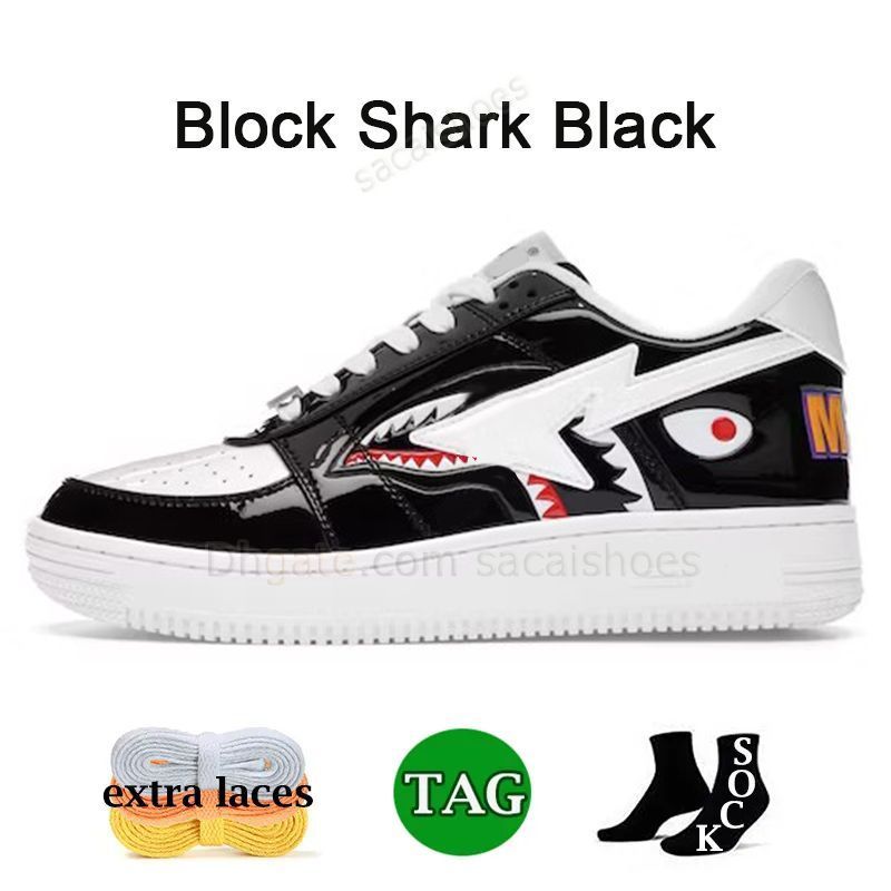 A01 Block Shark Black 36-47