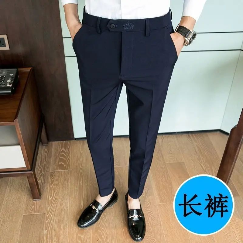 K906 navy trousers