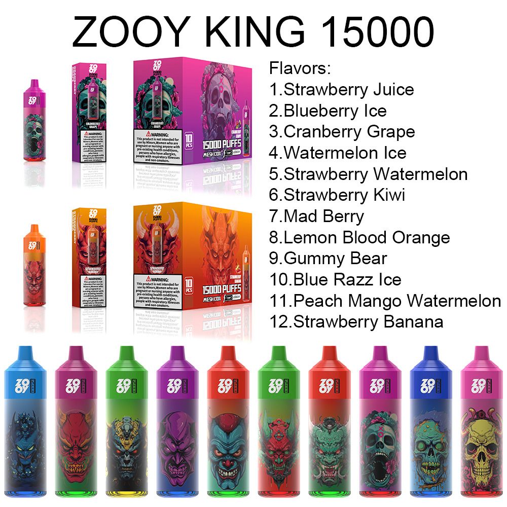 Zooy King 15K-Random混合フレーバー