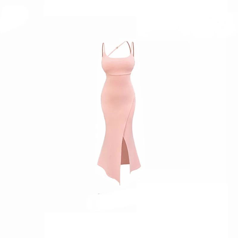 Apenas vestido rosa