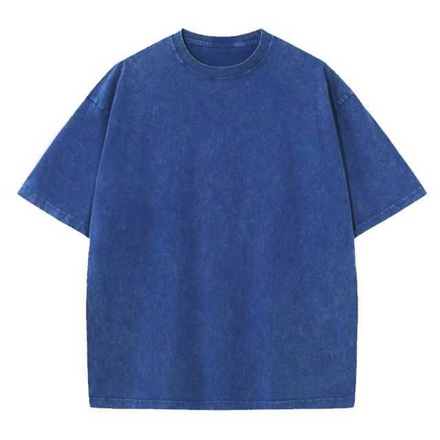 Blauwe T -shirt