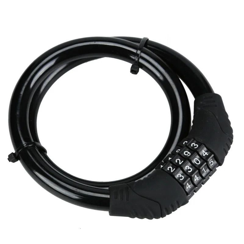 Black Bike Lock