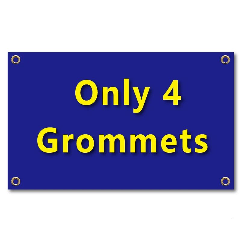 Only 4 Grommets-90 x 150cm