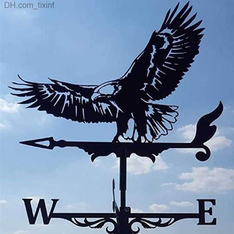 Wind Vane Eagle Spreads Its Wings