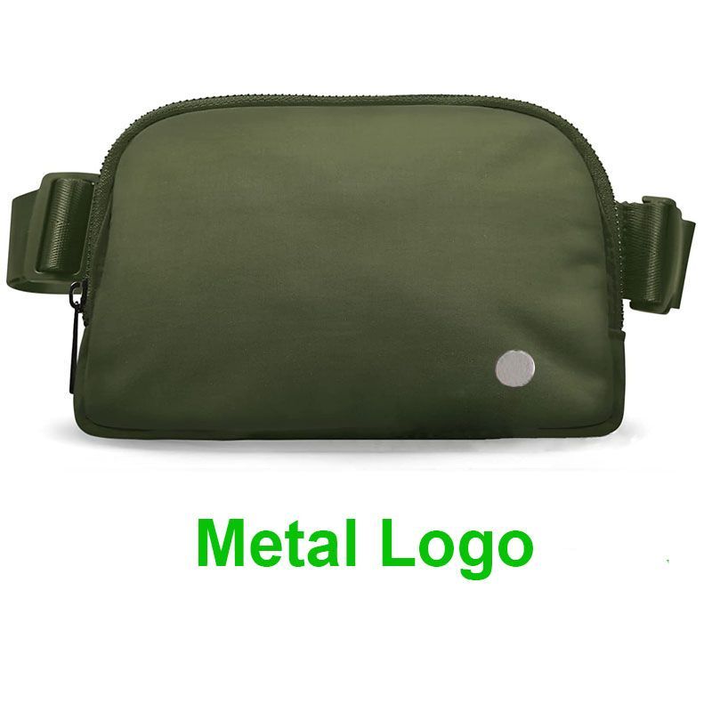 Metal Logo-army Green