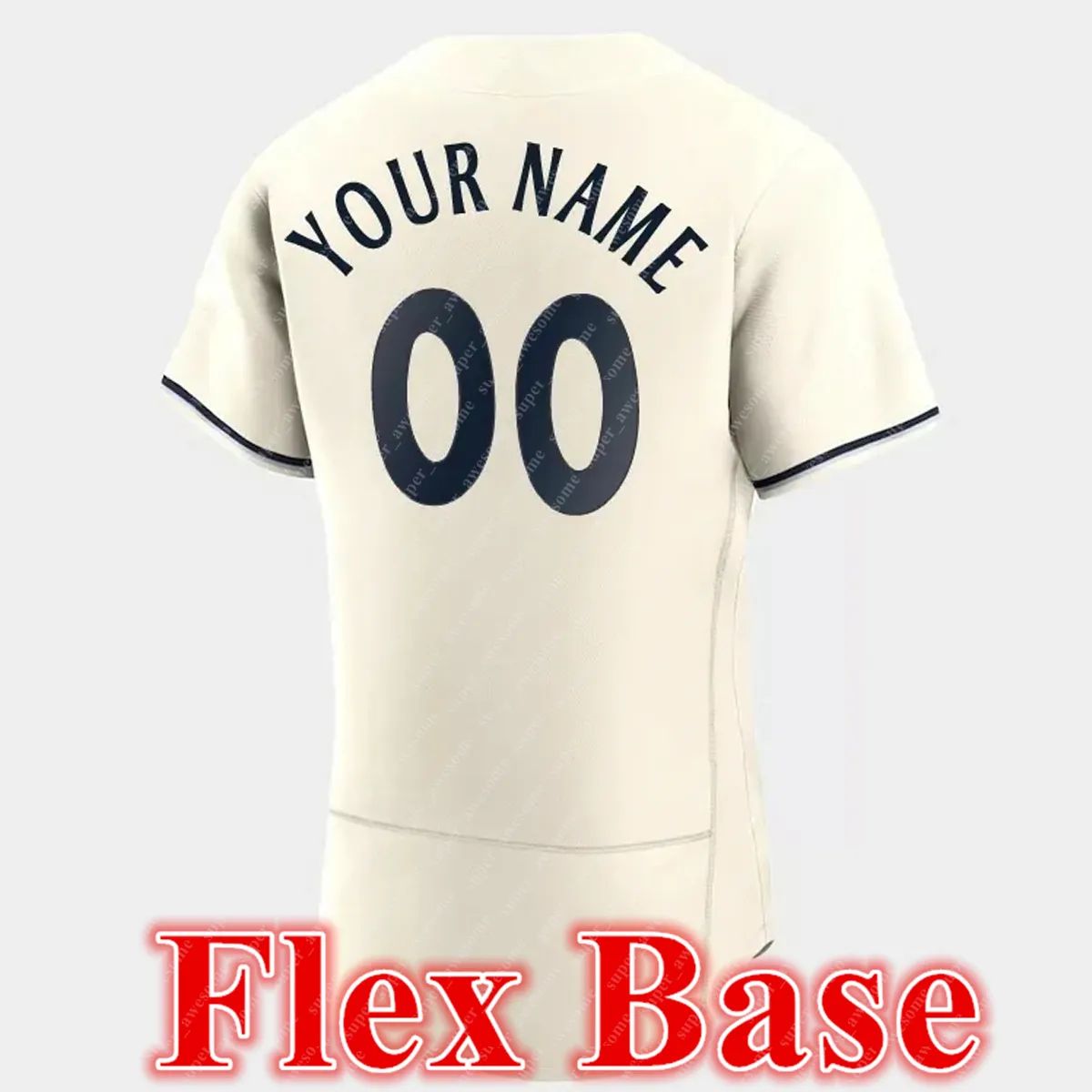 Cream Flex Base With Sleeve Patch