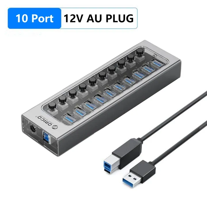 10 Port AU