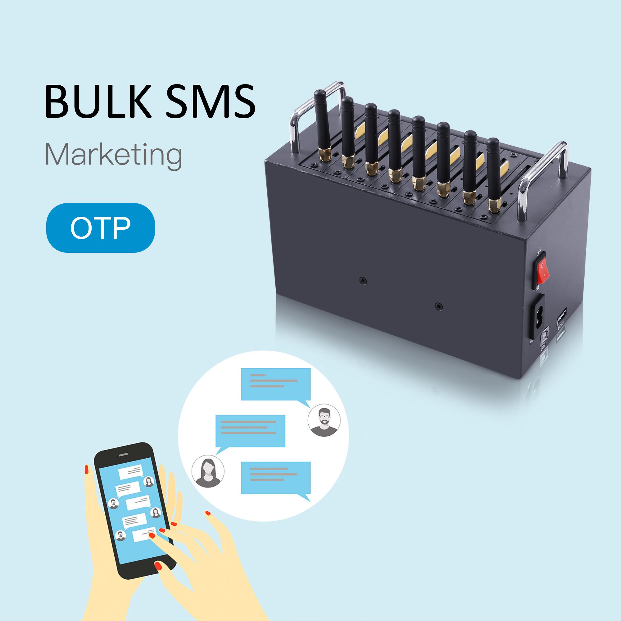 4G 8 ports