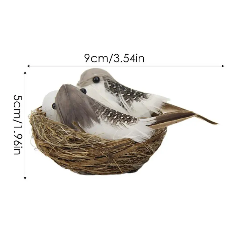 鳥の巣の装飾1中国を設定します