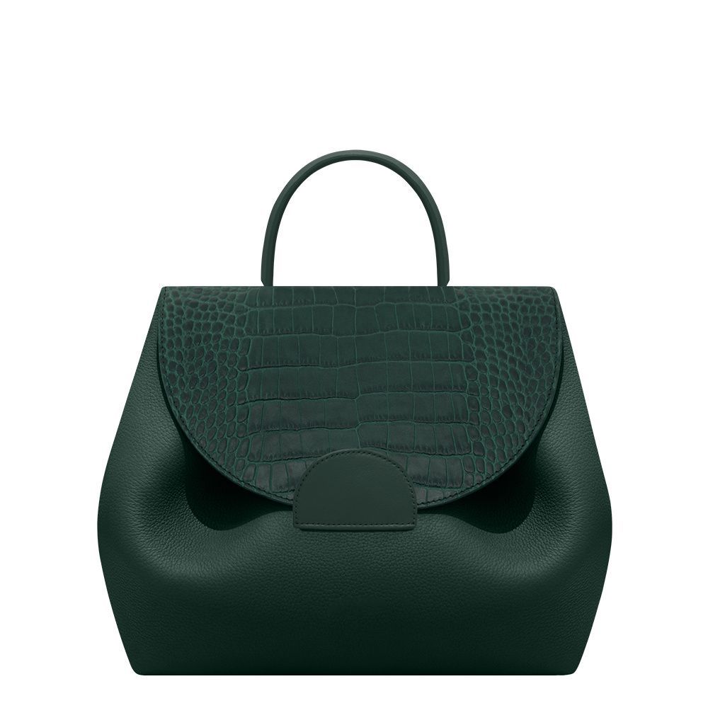 1-Trio-Crocodile dark green