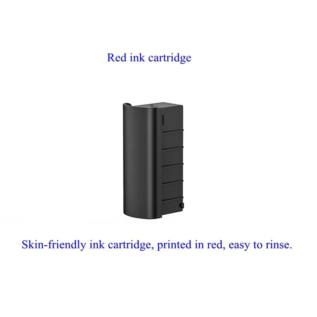 Skin-Friendly Red Ink Cartridge
