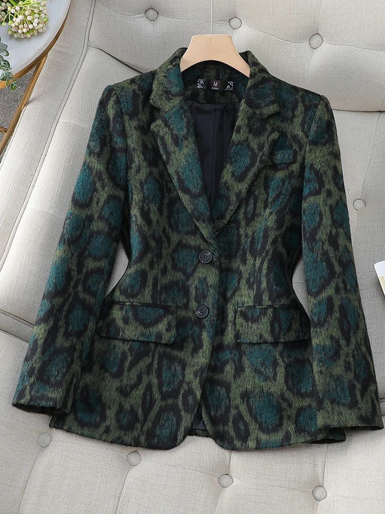 Groene blazer