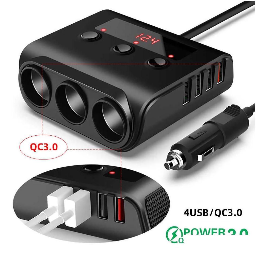 3 USB 1 porty QC3.0