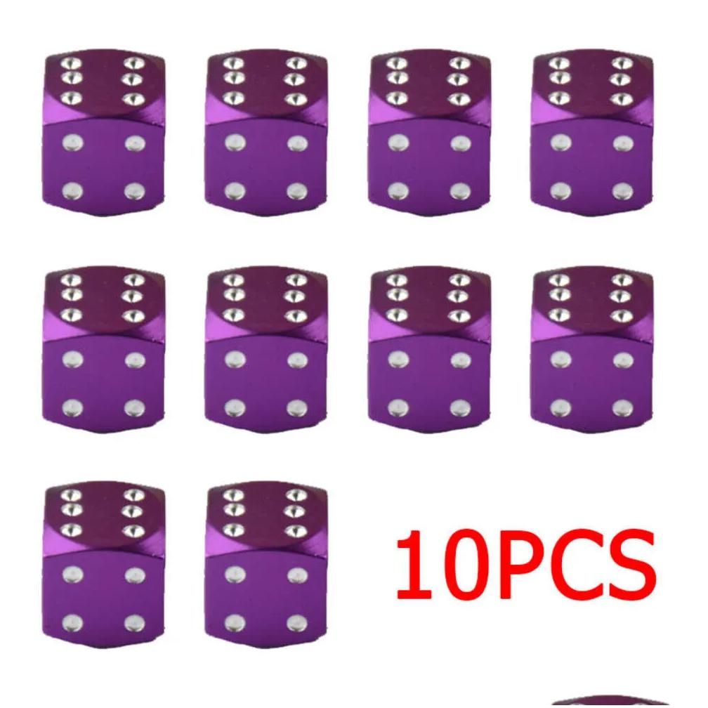 紫色の10pcs