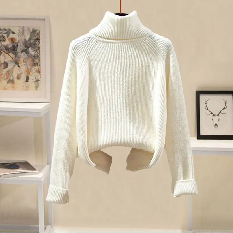 only white sweater