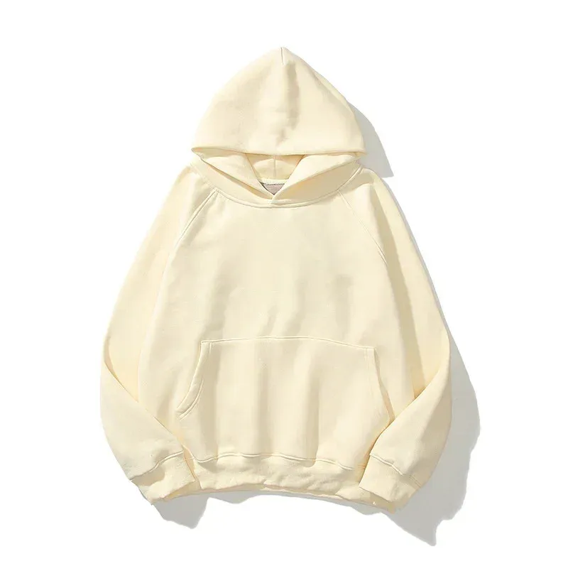 Beige hoodies