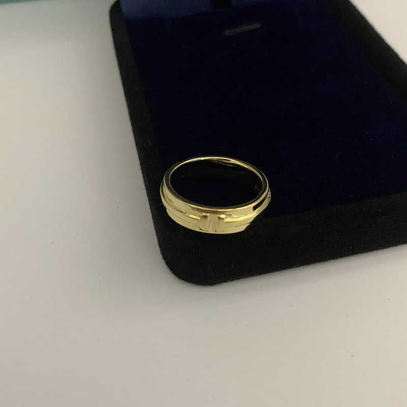 Double T-Ring Gold (No Diamond)