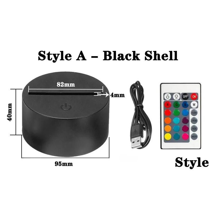 Style A-Black Shell