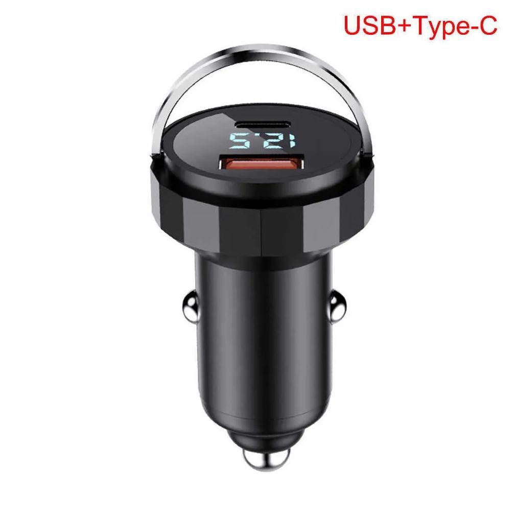 Schwarzer USB Typ C