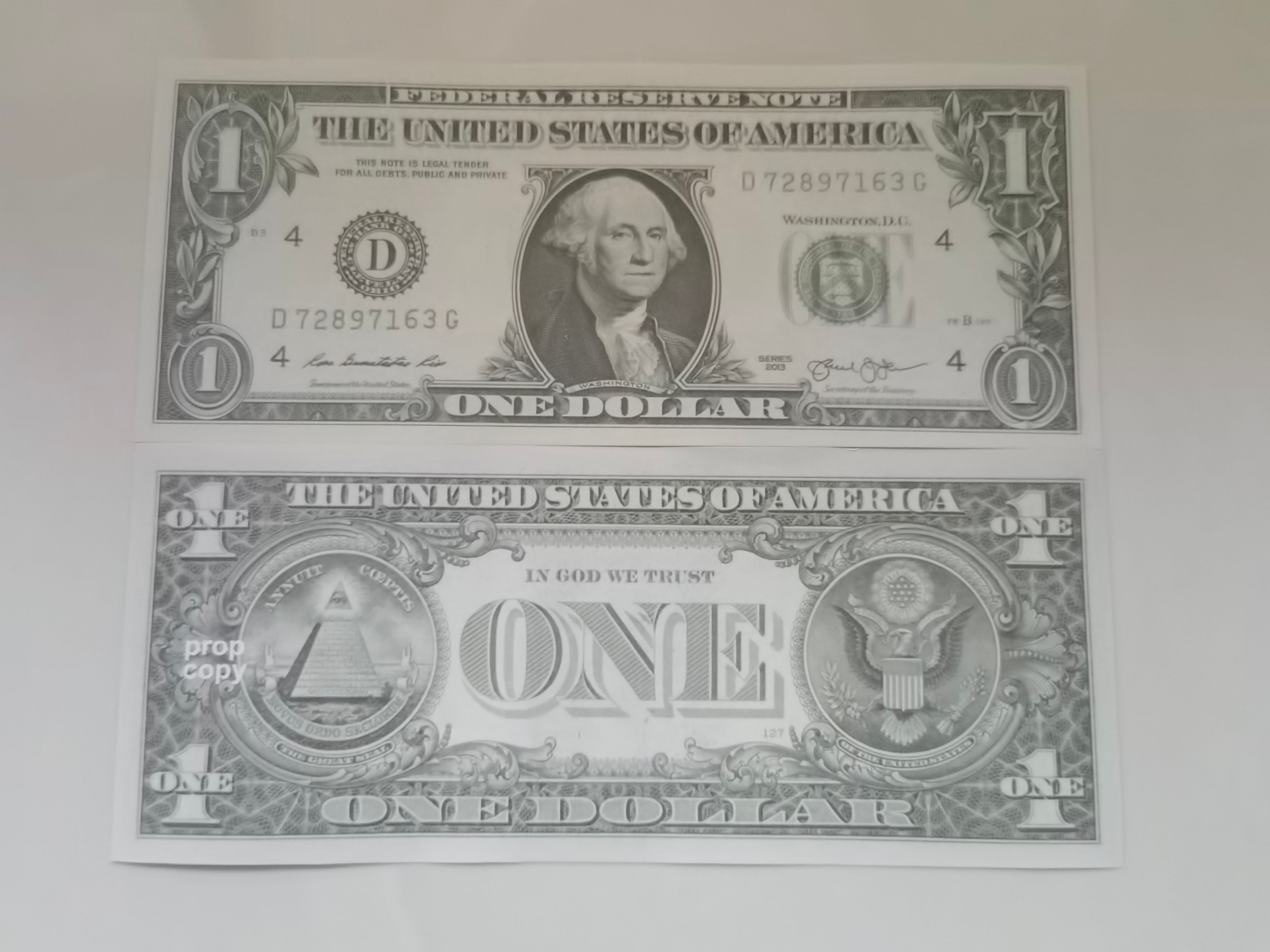 1 dollar