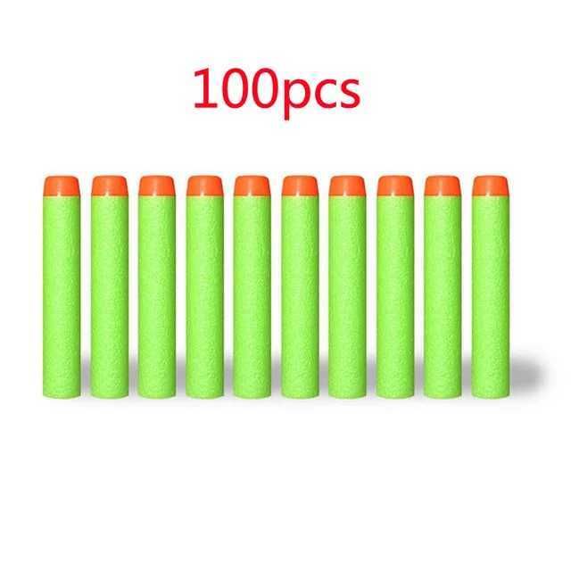 100pcs Green Solid