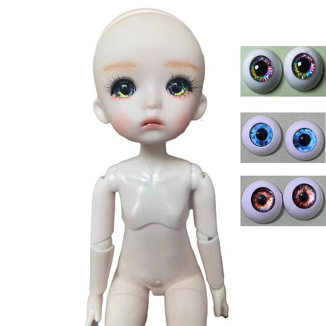 Bambola b 3 paia di occhi