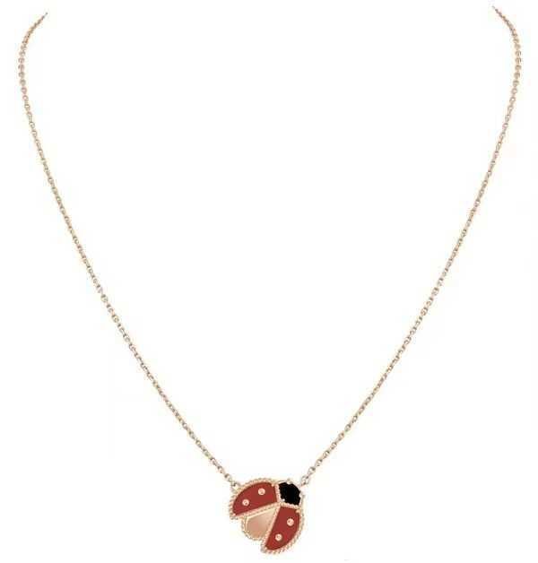 Collier de coccinelle