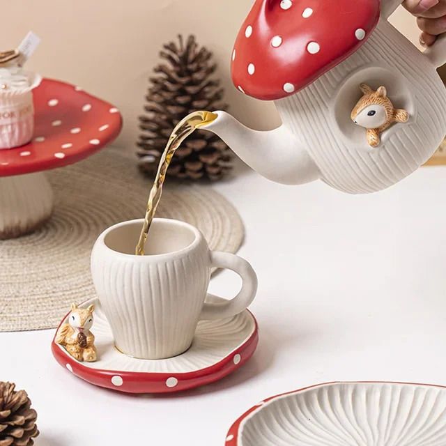 Pots And Cup Saucer