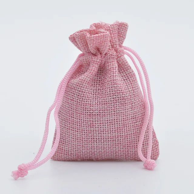 Pink-17x23cm-Linen-väskor