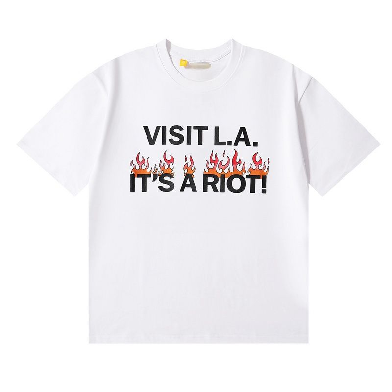 LA RIOT TEE Weiß