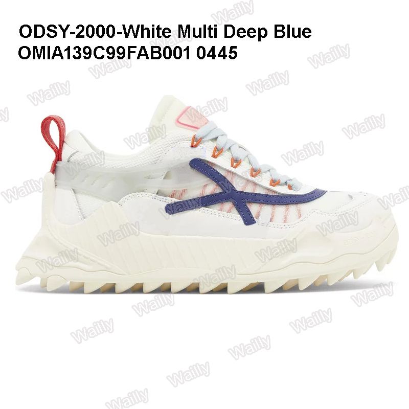 ODSY-White Multi Deep Blue