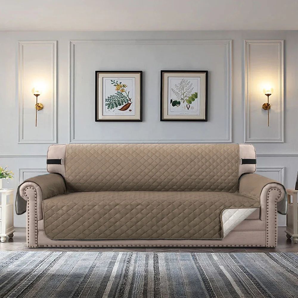Taupe Sofa Cover-1 Seat(53cm)