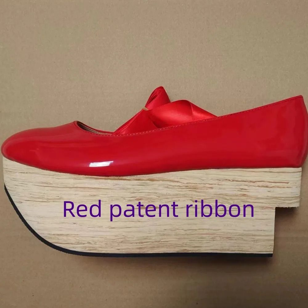 Red Patent Ribbon