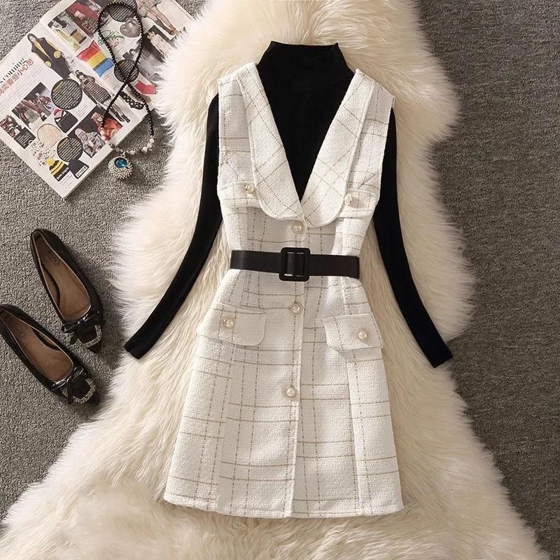 Gilet blanc haut