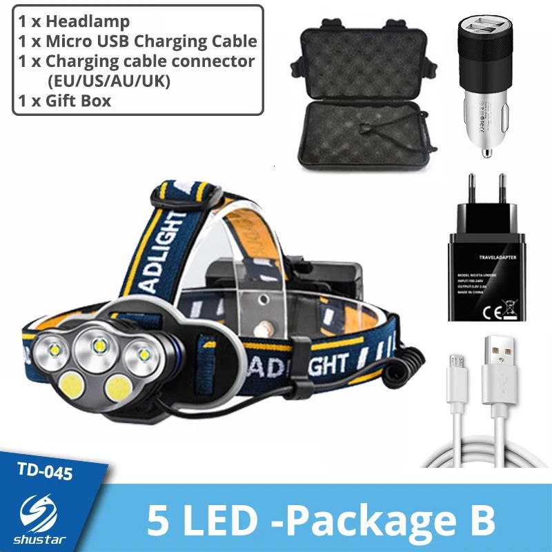 5led-package b-Without Battery