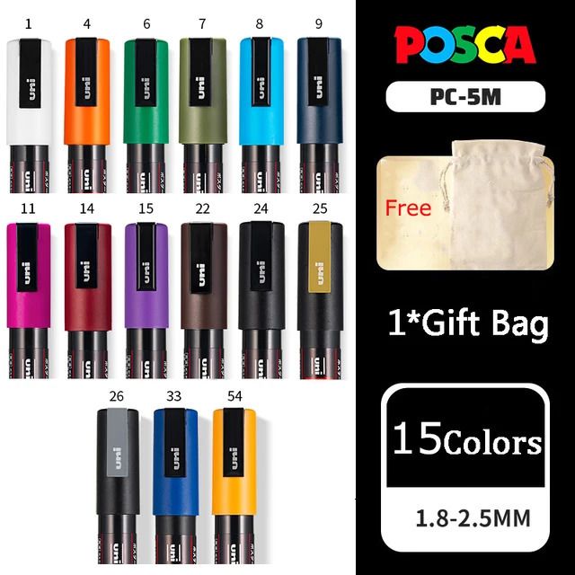 PC-5M 15Colors Mix