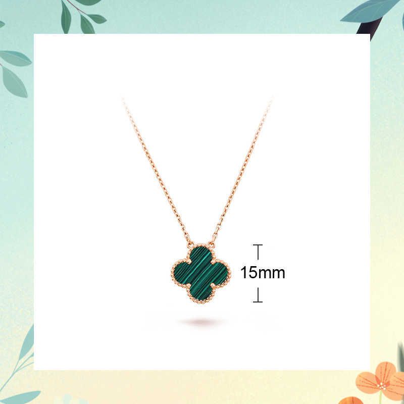 Grote ketting Rose Gold Peacock Stone