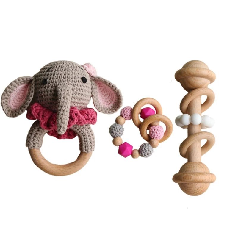 Ensemble de jouets d'éléphant e