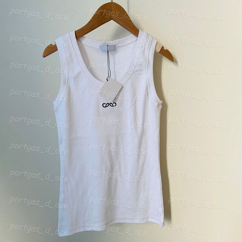 White long vest with label