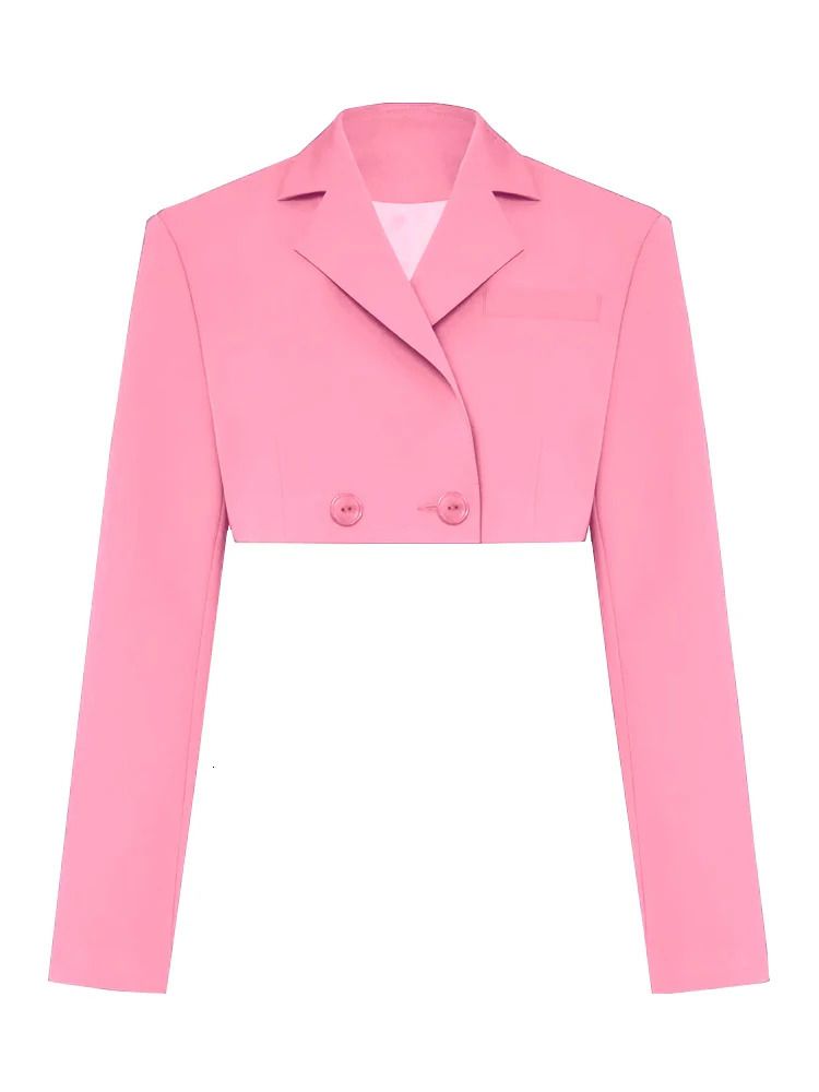 Seule manteau rose